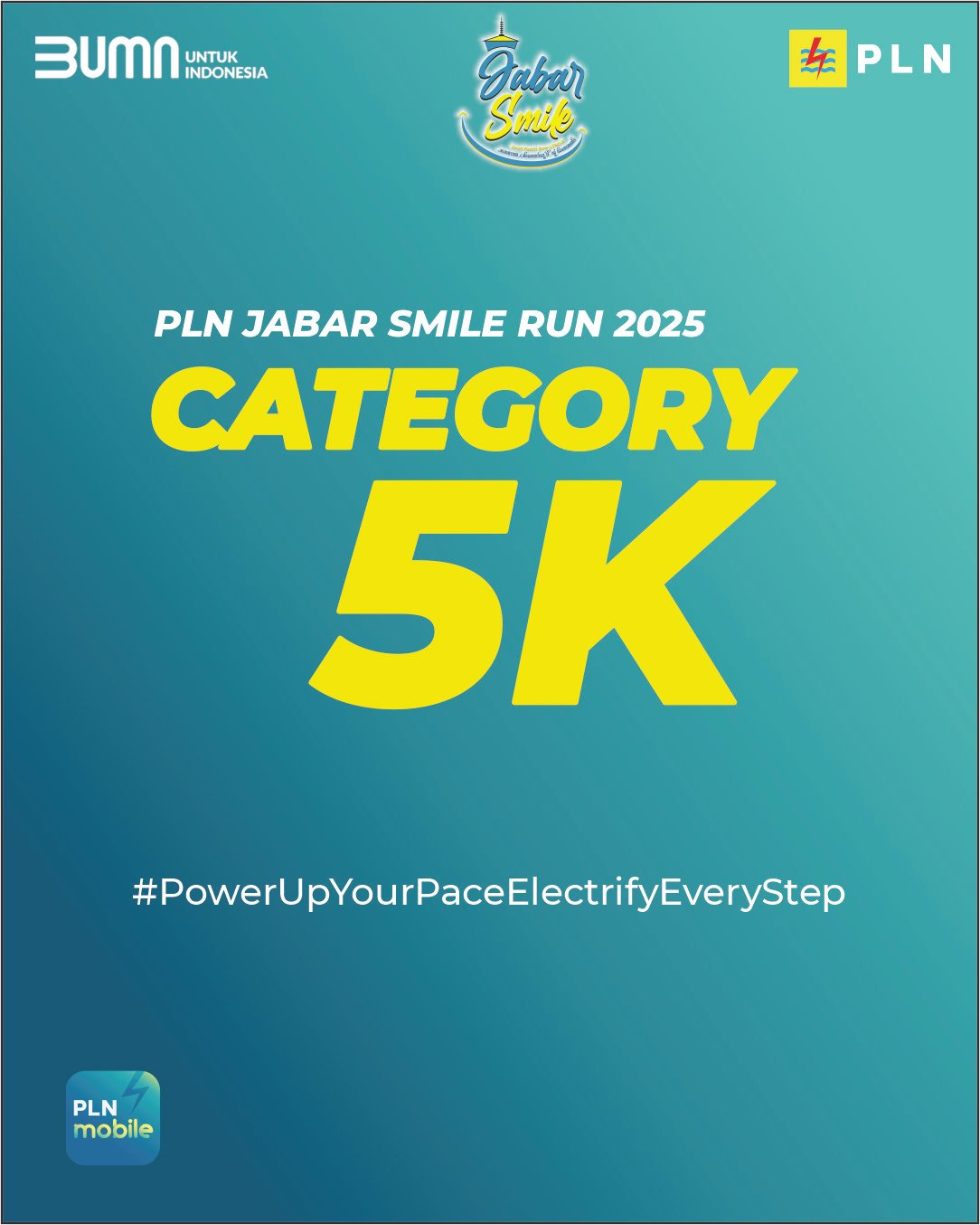 SOLD OUT 5k PLN Jabar Smile Run 2025 (for community only)